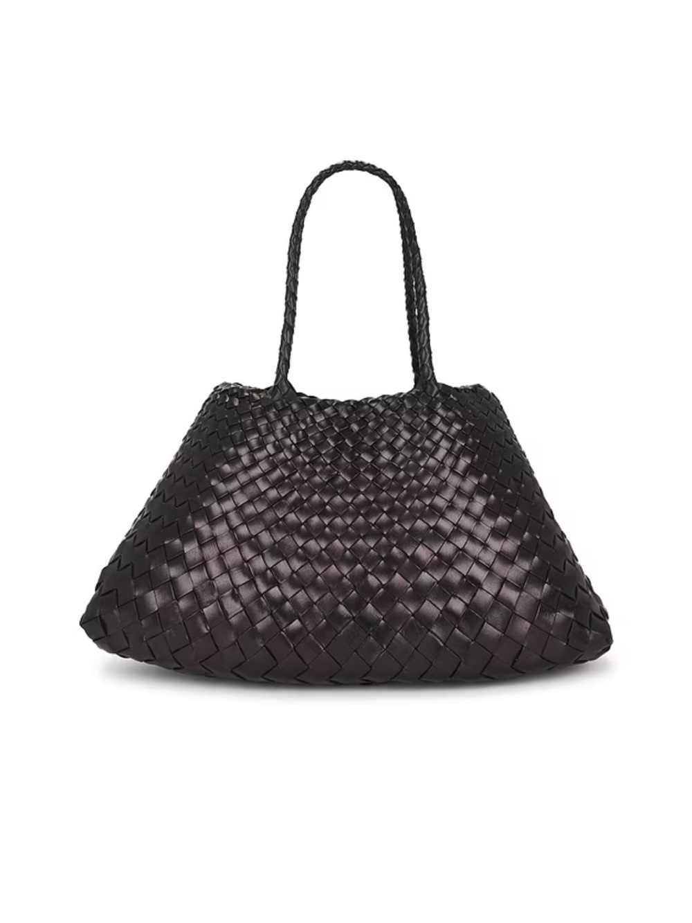 Dragon Diffusion Big Santa Croce leather tote bag black